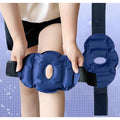 Reusable cold therapy knee wrap