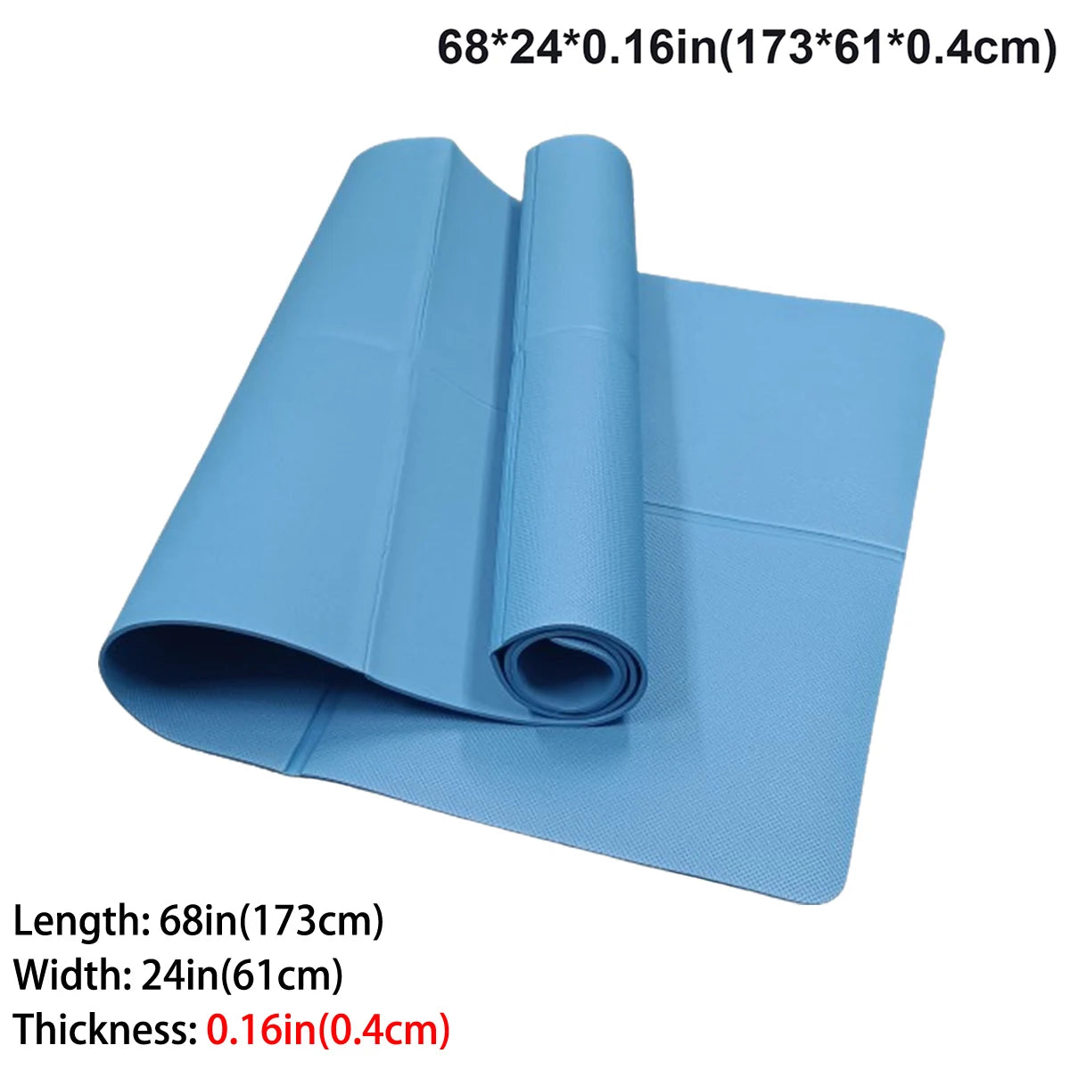 Foldable Travel Yoga Mat