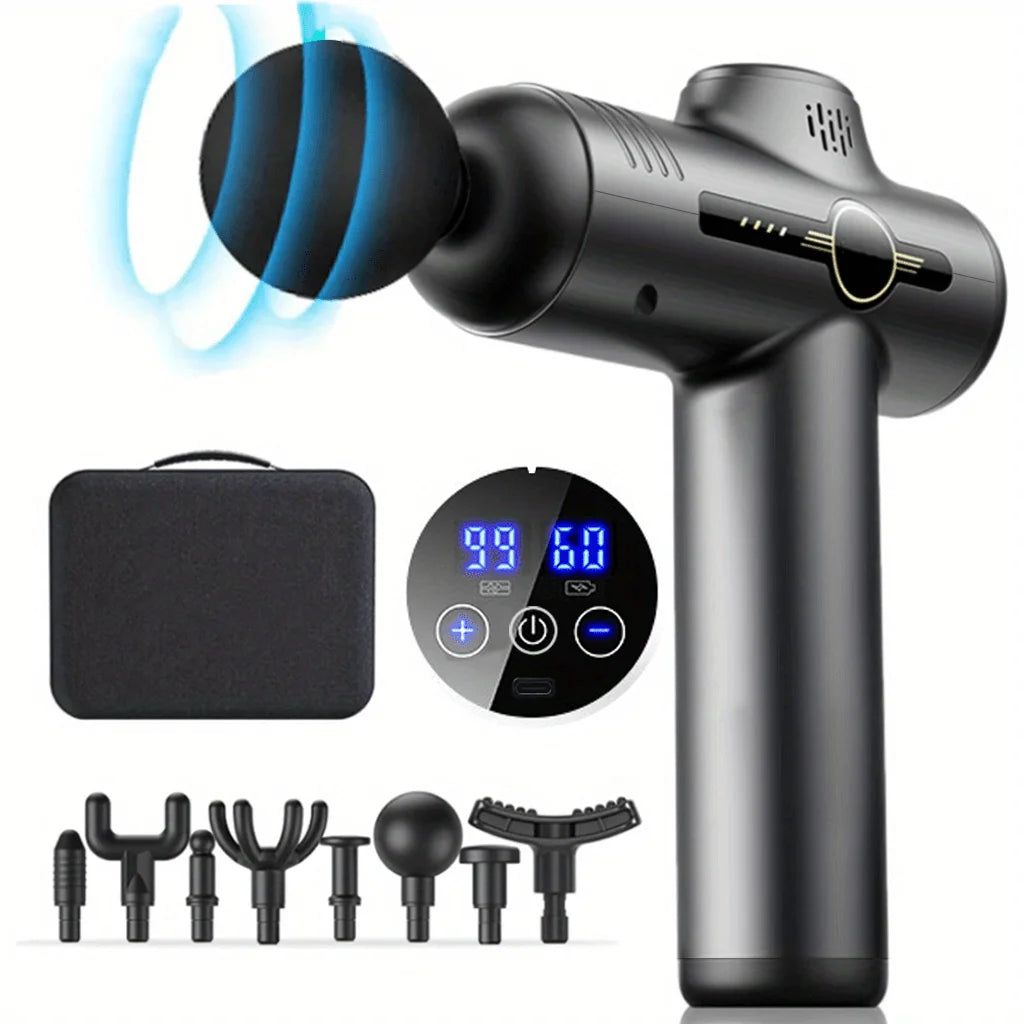 Pro Muscle Massage Gun – 6 or 99 Speeds