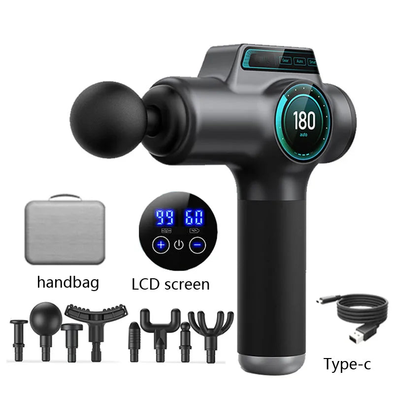 Pro Muscle Massage Gun – 6 or 99 Speeds