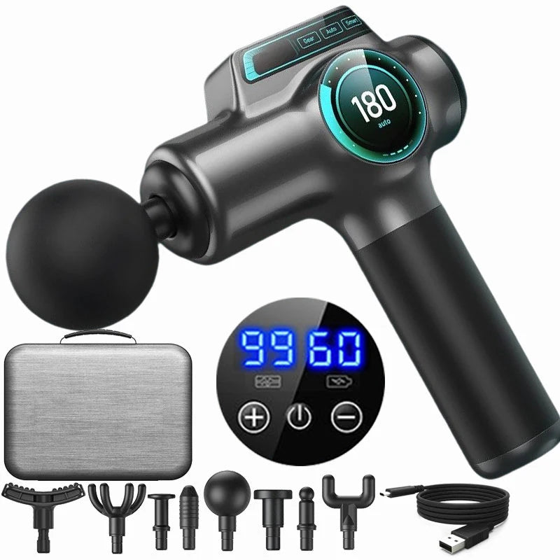Pro Muscle Massage Gun – 6 or 99 Speeds